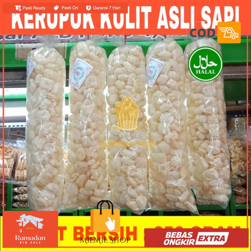 

KERUPUK KULIT HALAL /KRUPUK JANGEK/RAMBAK ISI 250 GRAM - 250 gr