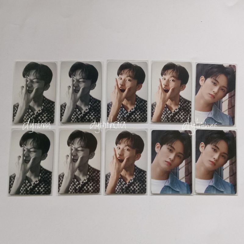 PHOTOCARD MARK DILAN BNW NON BNW OFFICIAL NCT