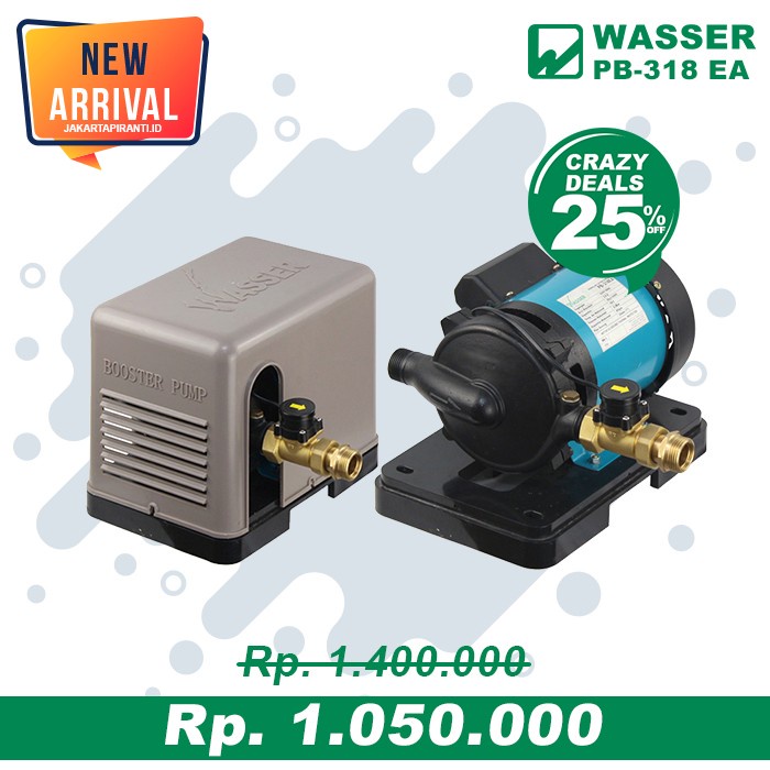 POMPA BOSTER WASSER PB 318 EA POMPA PENDORONG