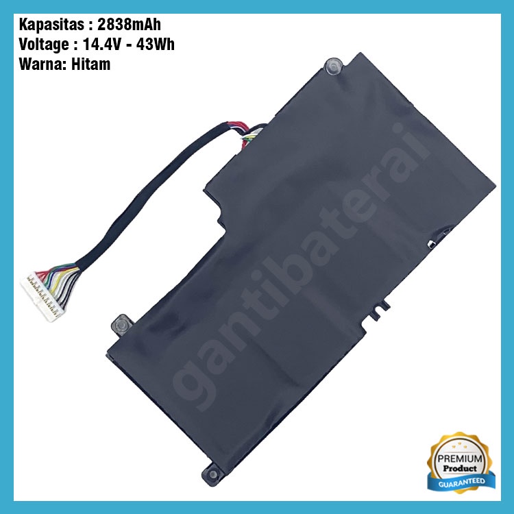 Baterai Toshiba Satellite L40-A L40D-A L45-A L40T-A L45D-A L45T-A PA5107