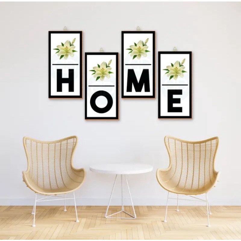 Hiasan dinding minimalis Walldecor pajangan Dekorasi motif Tulisan Home Cocok untuk Cafe, Kantor, Ka
