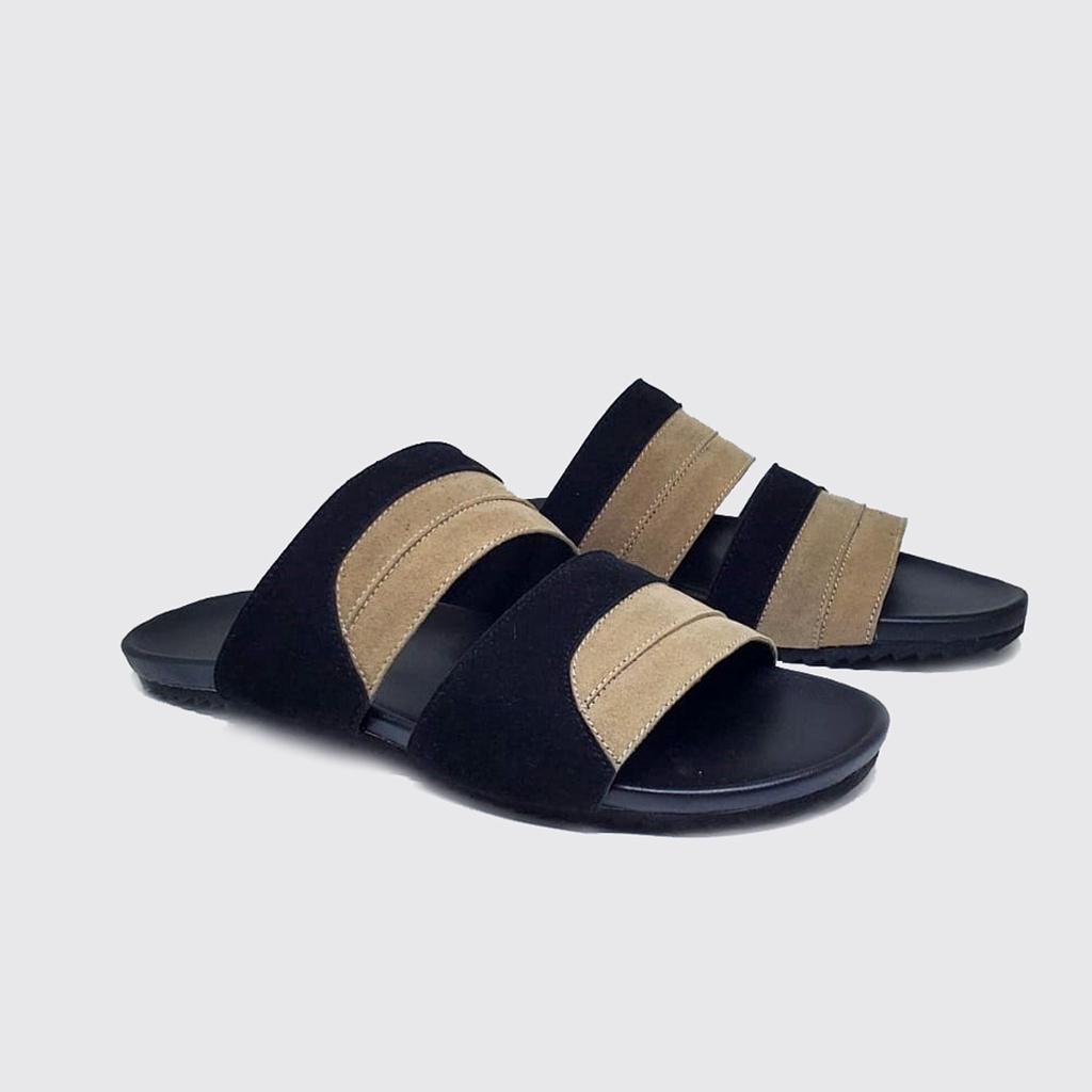 BERNARD FOOTWEAR BIG SIZE | Sandal Pria Ukuran Besar Jumbo 43-44-45-46-47 / Sendal Flat Casual Cowo Classic