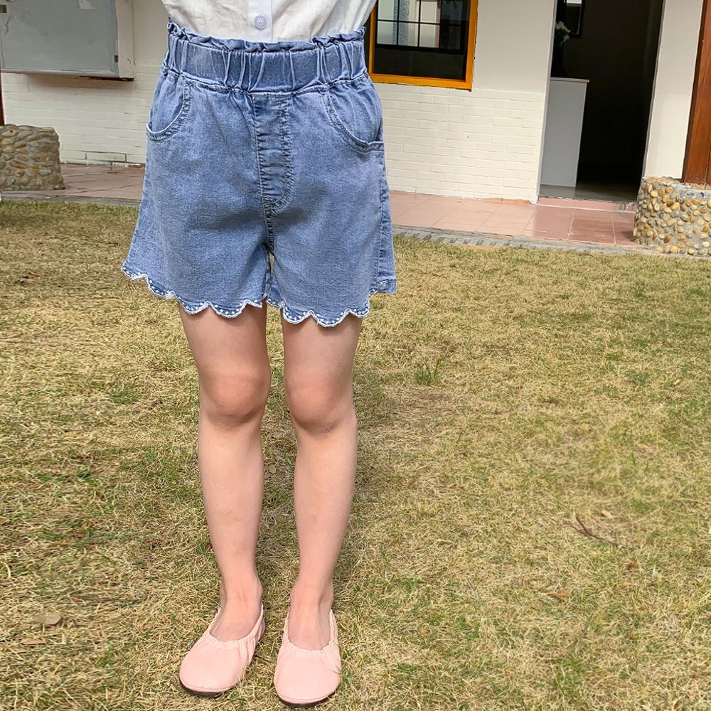 JEANS pendek celana rok anak korea vintage anak lucu korean style