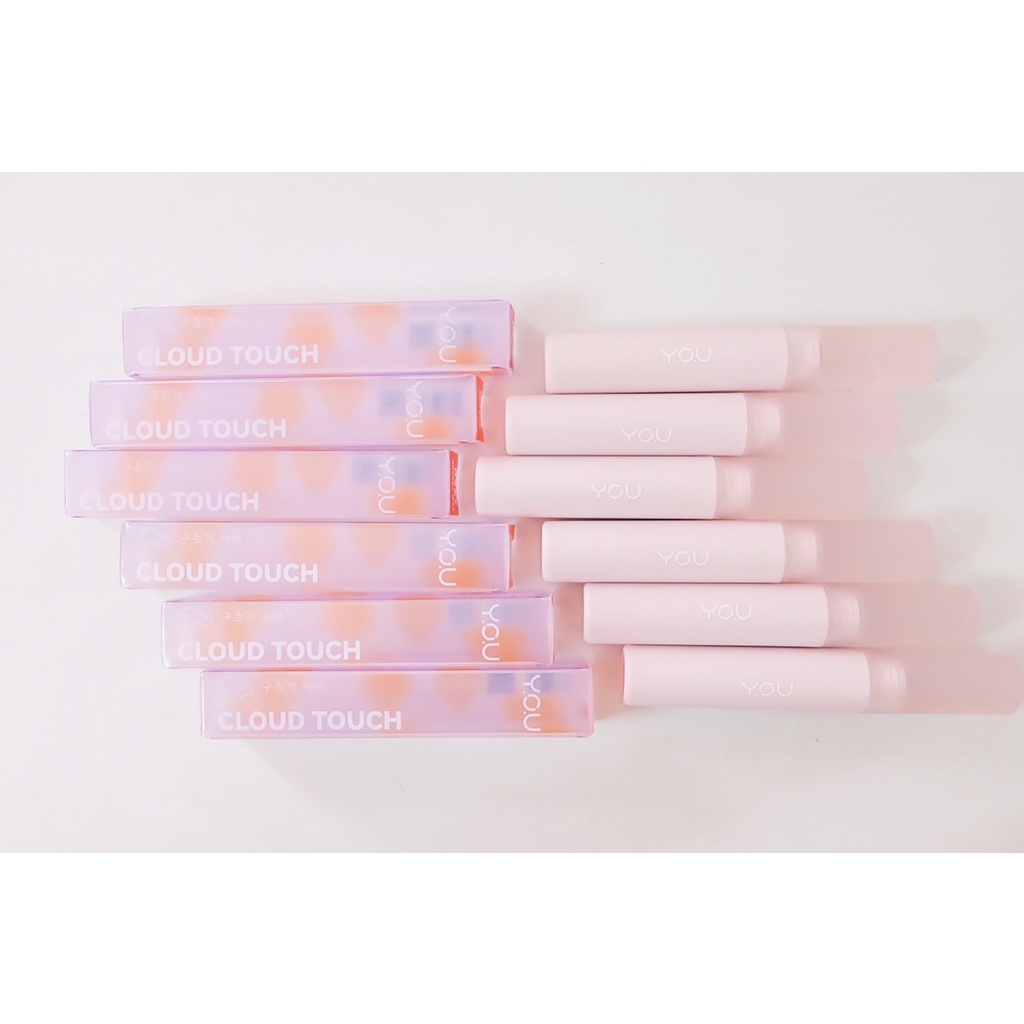 [BPOM][100% ORI&amp;READY]YOU Cloud Touch Fixing Lip Tint | Soft Velvet Finish Lip Stain | Korean Style Lipstik Bibir | Melembapkan Tahan Lama liptint with Ceramide