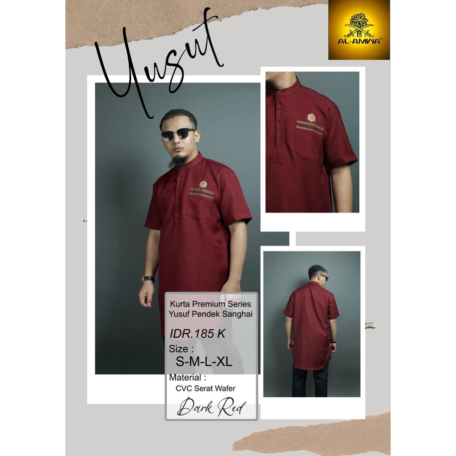 Kurta Al Amwa Kemeja Koko Al Amwa Premium - Kurta Pakistan Al Amwa - Koko Pakistan Al Amwa Series Yu