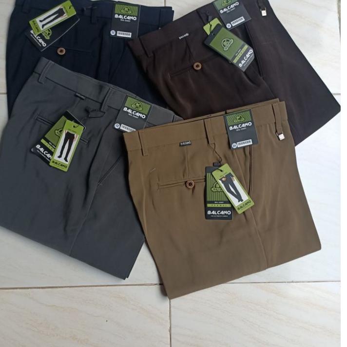 ❉ BALCANO CELANA BAHAN PRIA STANDAR TEBAL ORIGINAL ✬