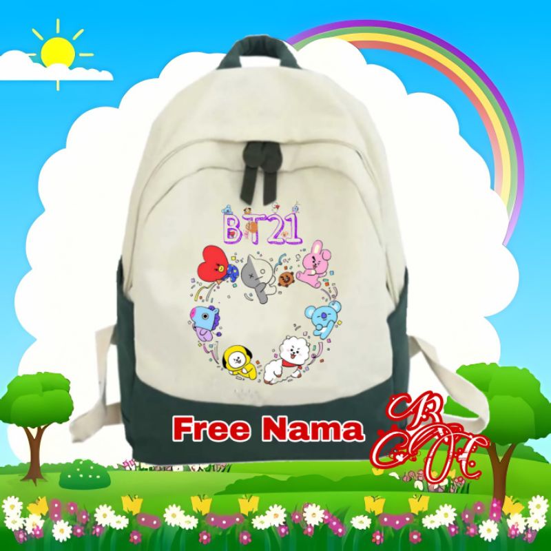 Tas bt21 tas anak sekolah