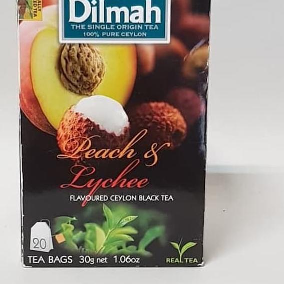 

➼ DILMAH Peach & Lychee 20 bags 30 gr ✪