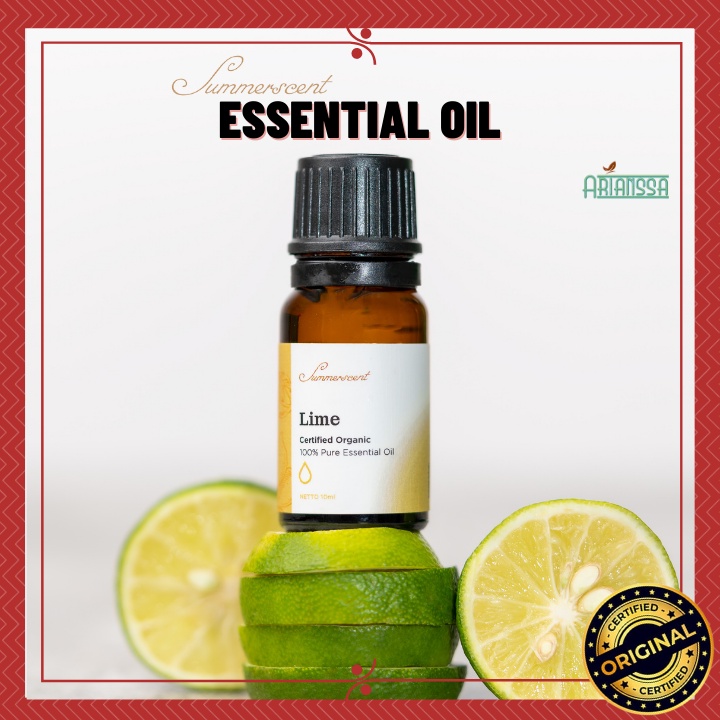 [Arianssa] SUMMERSCENT Minyak Esensial | Pure Essential Oil Humidifier Diffuser - Aroma Terapi | Bat