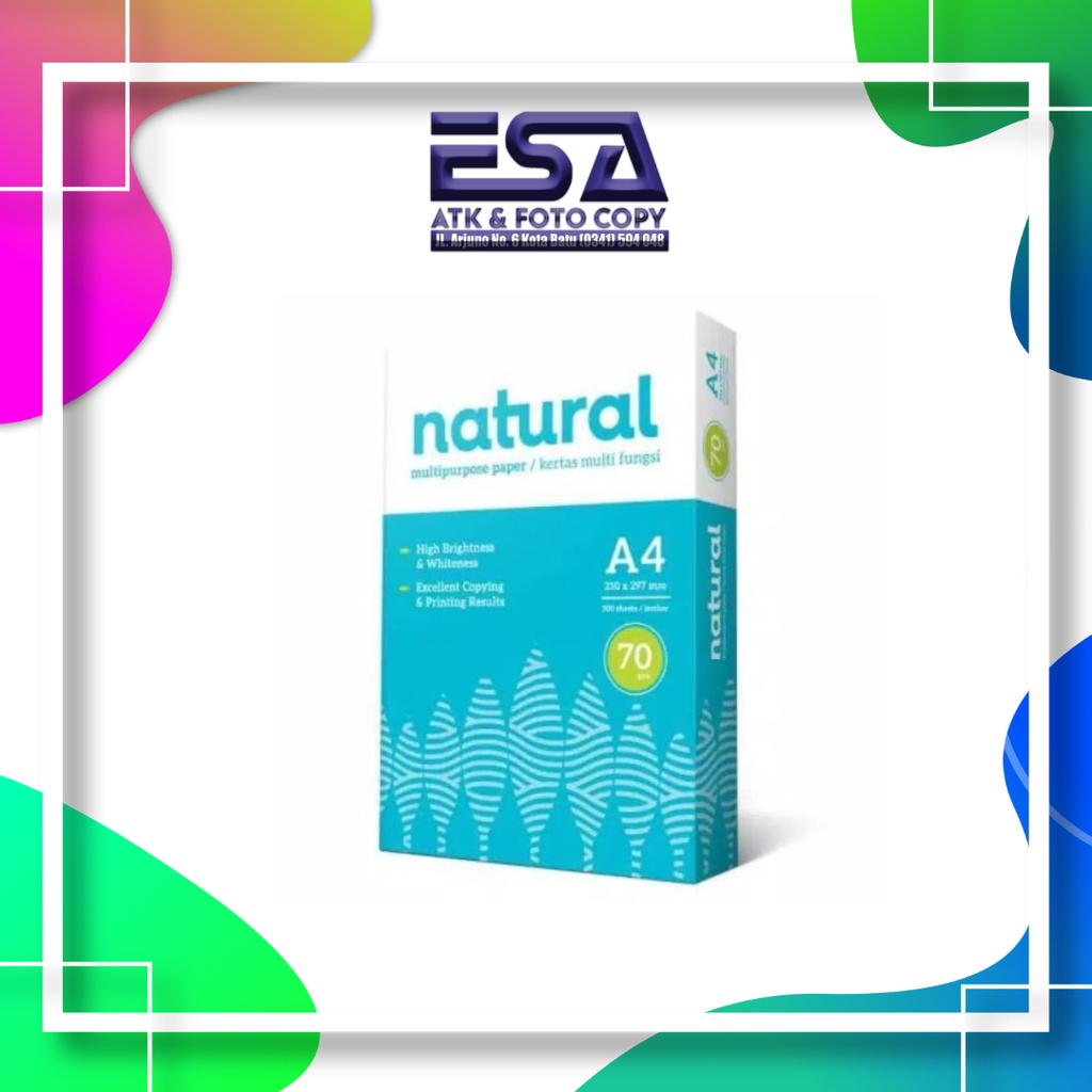 

Kertas HVS Natural 70 Gsm