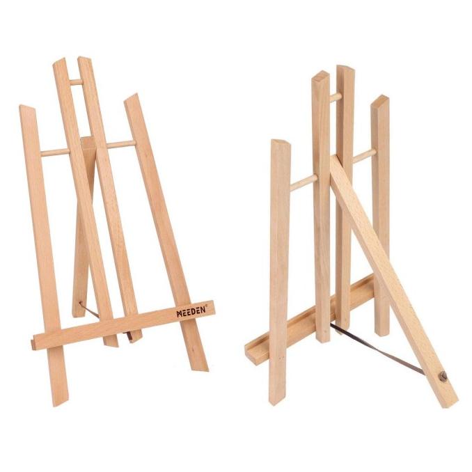 

Meeden Table Top Easel A-Frame Portable Display Solid Wood Stand Lukis