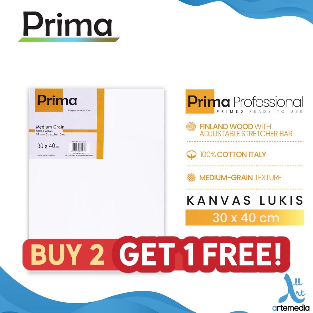 

Kanvas Lukis Prima Professional 30x40cm Cotton Canvas