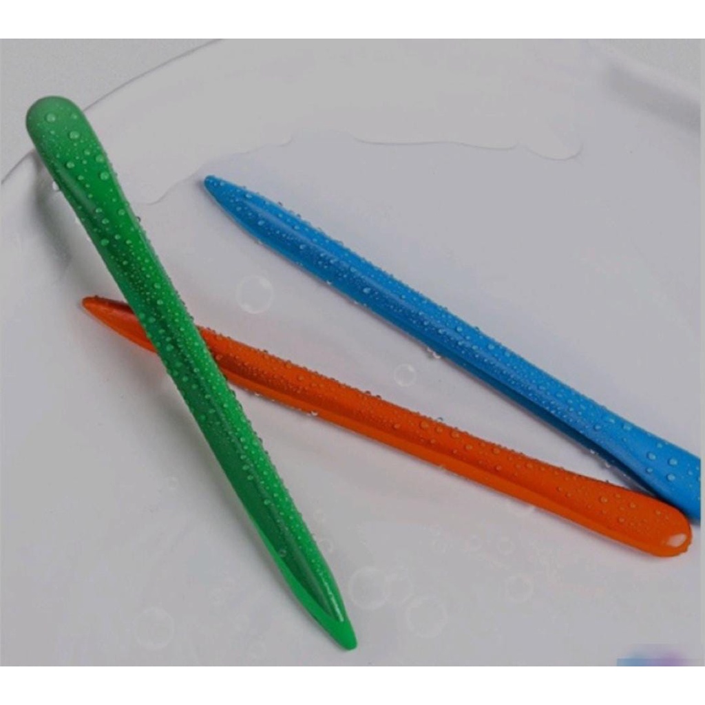 [ASS] Plastik Crayon Pastel Segitiga warna-warni