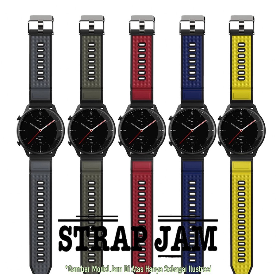 SIKAI Attitude Strap Xiaomi Watch S1 Pro 2023 - Tali Jam 22mm Rubber Keren