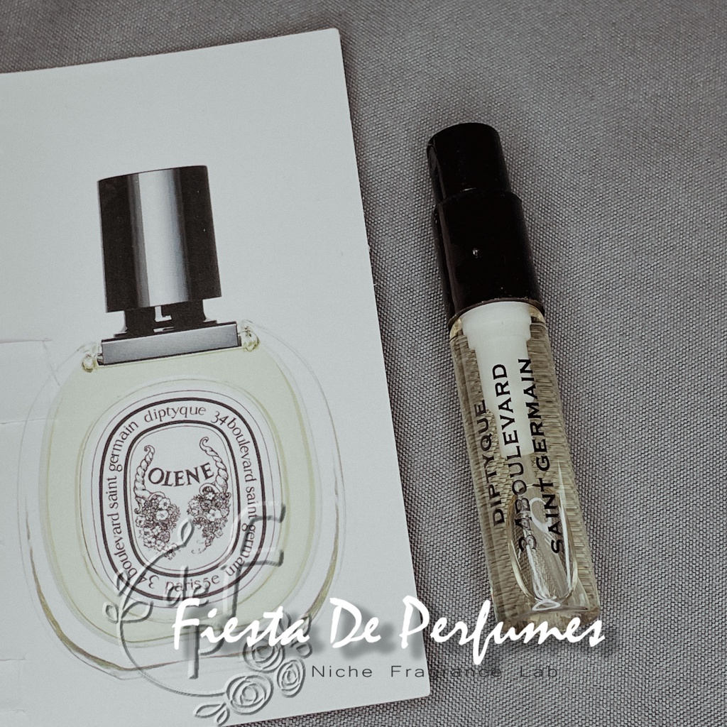 Diptyque Olene - 2ml Tester Parfum Niche mini - Fiesta de Perfume - decant vial Parfum Asli Sampel P