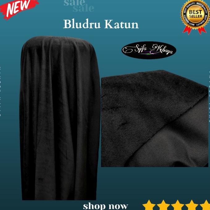 Kain Bludru Velvet Katun. Bahan Beludru Velvet Katun Import