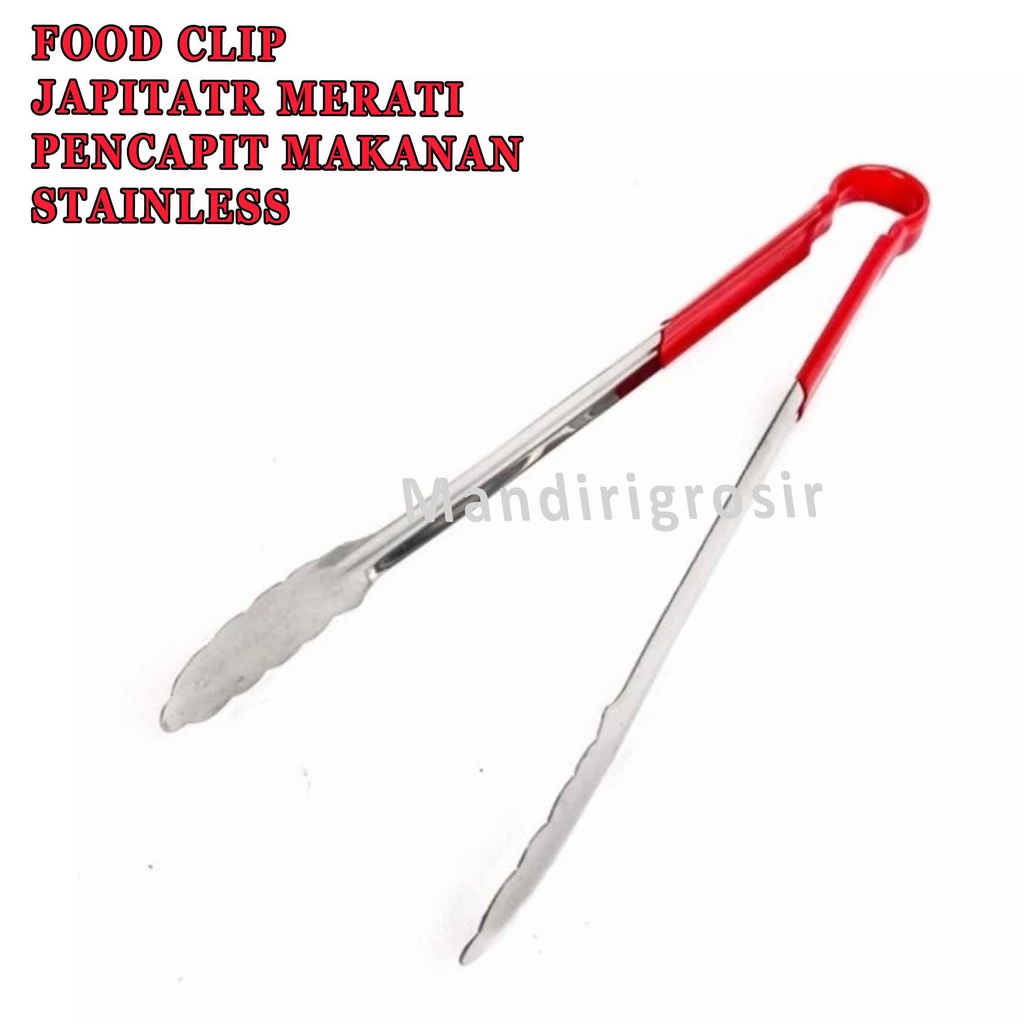 Pencapit Makanan* Japitart Merpati* Stainless Steel* Uk. L