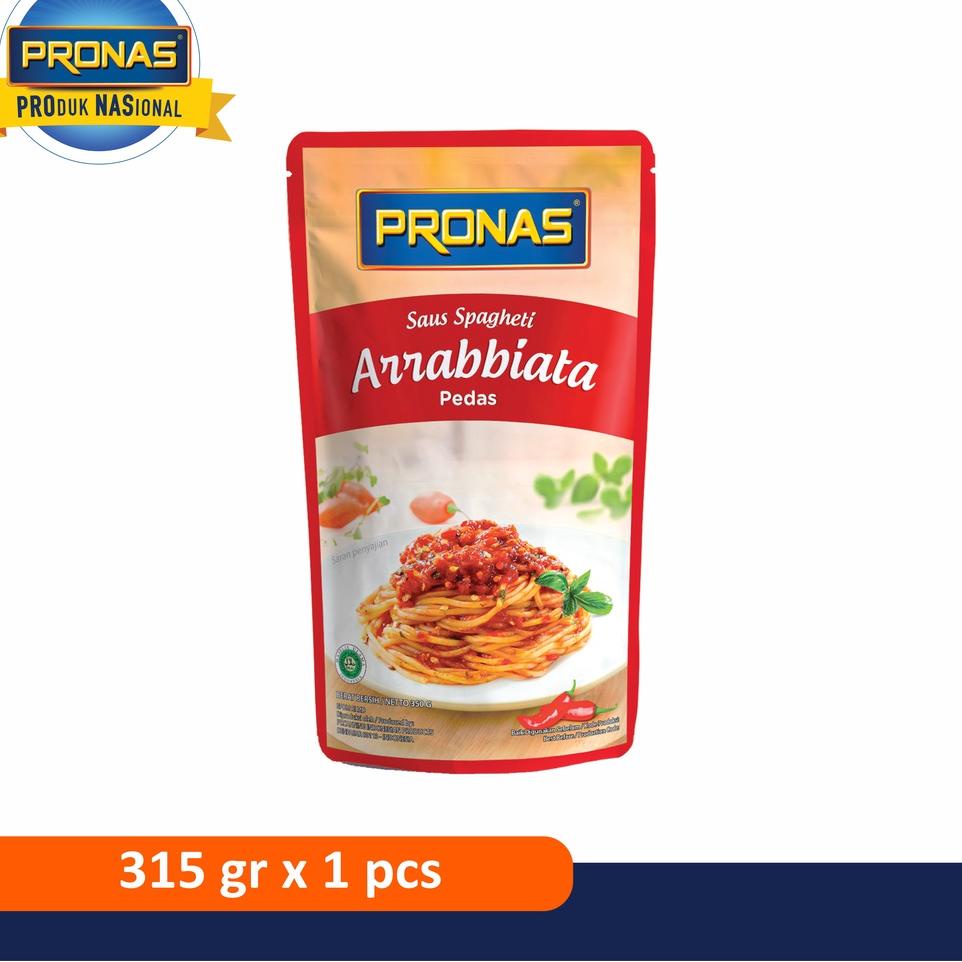 

ORIGINAL% PRONAS Saus Spaghetti Arrabbiata 315 g