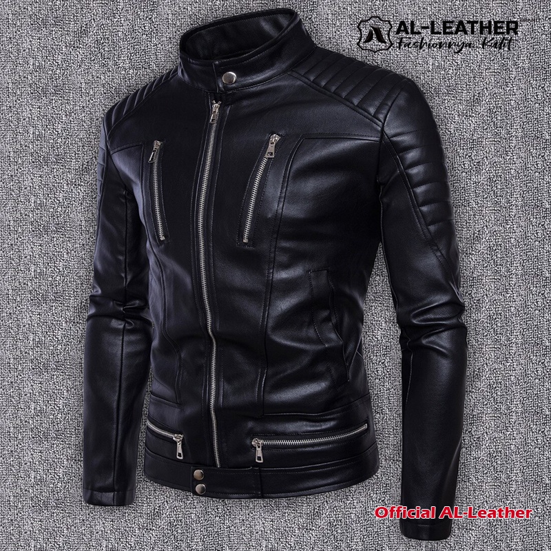 AL-Leather PREMIUM JAKET KULIT PRIA