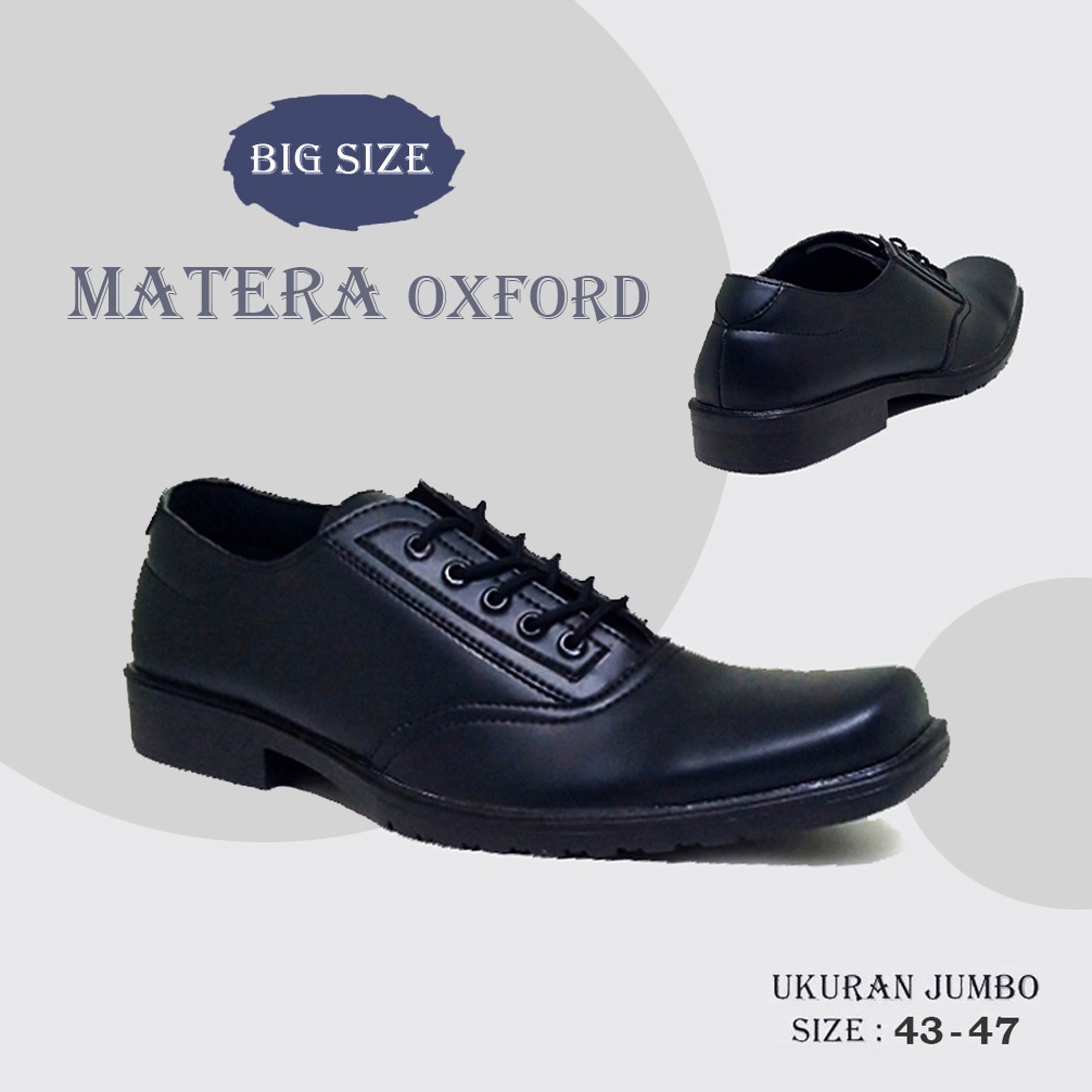 CHAPMAN X ZAGIB | Sepatu Pria Oxford Kulit Premium Kantor Big Size / Pantofel Ngantor Play Ukuran Besar 43-47