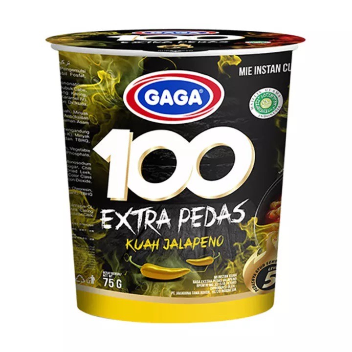 

GAGA 100 CUP EXTRA PEDAS KUAH JALAPENO 75GR