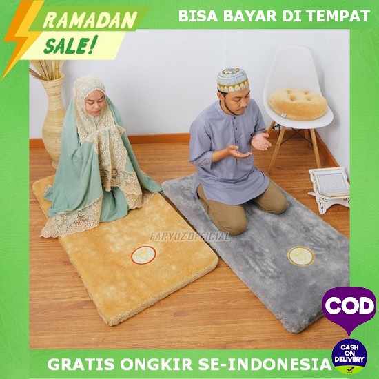 Sajadah Tebal Travel Turki Premium Traveling Kecil Aesthetic Sejadah Empuk Nyaman Aladin Arbain Arab