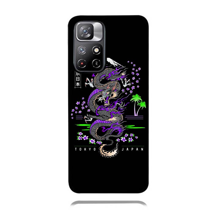 Casing Case Redmi Note 11 10 9 8 Pro Japanese dragon DF97