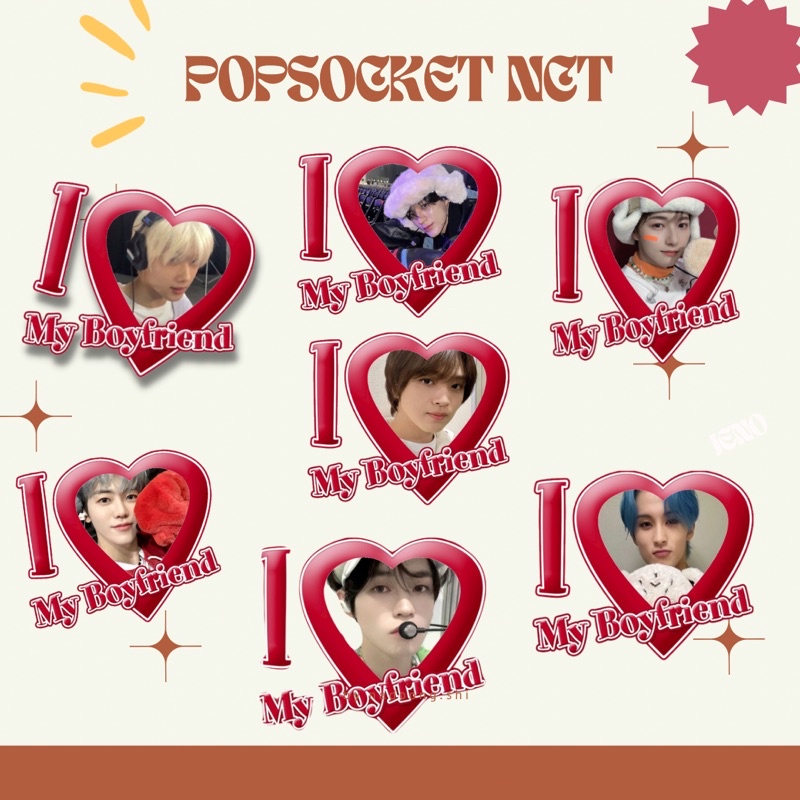 POPSOCKET NCT DREAM JENO JAEMIN JISUNG RENJUN HAECHAN MARK CHENLE / POP SOCKET UKIR SOKET HP / AKSES
