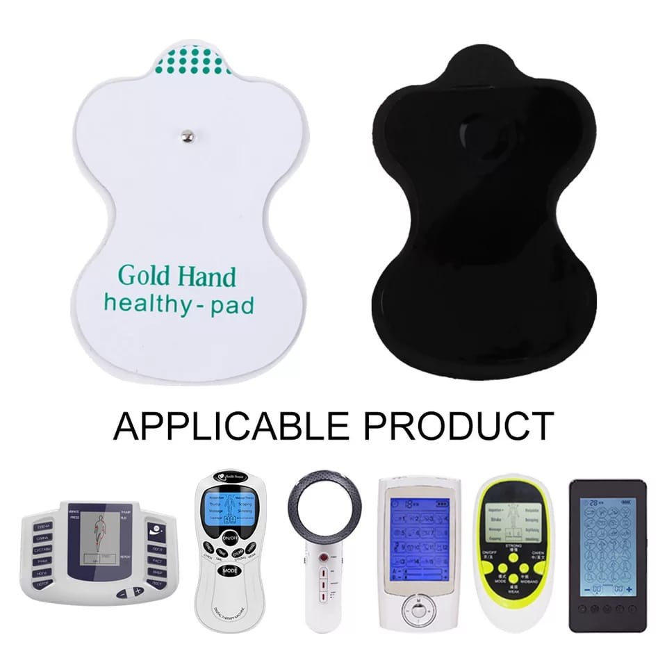 1 Pasang - GEL PAD PADS - Alat Terapi Therapy Gold Hand Reiki Digiwell Digitech Sunmas Izen