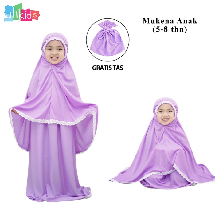 ULIKIDS TERBARU MUKENA ANAK TANGGUNG MOTIF / MUKENA LUC