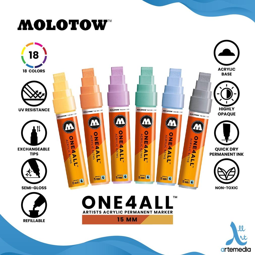 

Spidol Permanen Warna Molotow One4All 15mm Acrylic Paint Marker