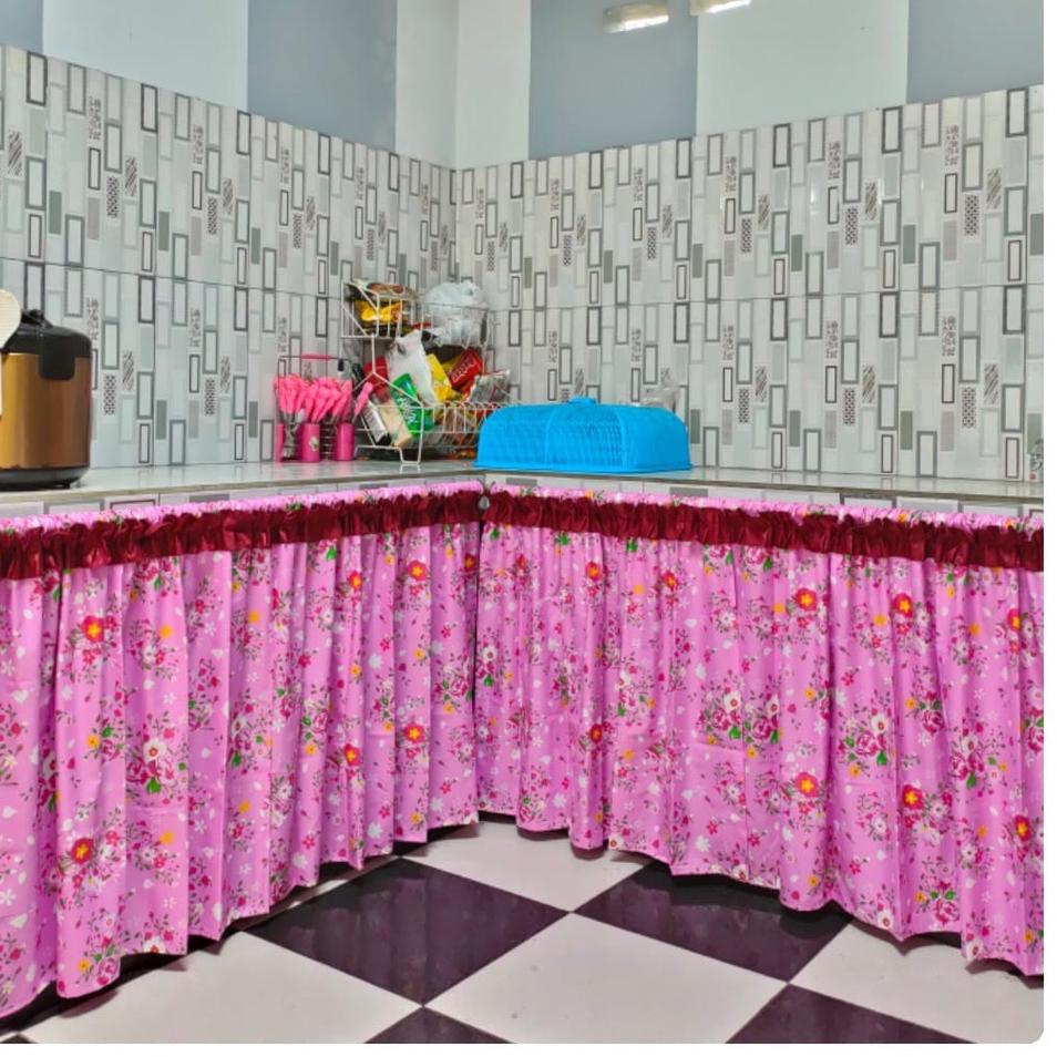 Jangan Sampai Kehabisan❄️ Aneka Gorden Kolong Dapur Cantik Gorden murah gorden dapur