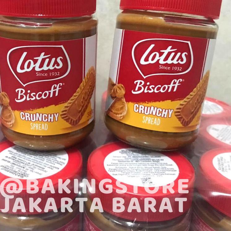 

➮ Lotus biscoff spread crunchy 380 gr ✭