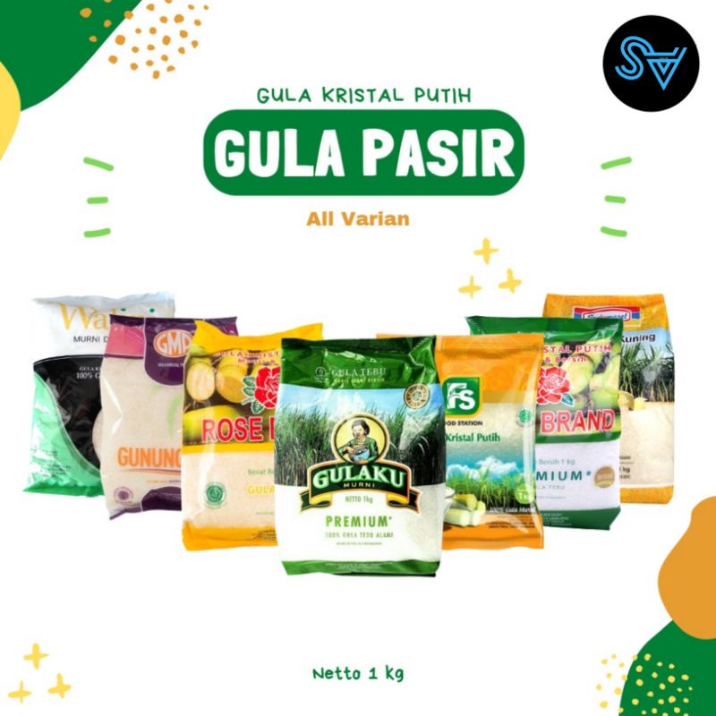 

Gula Pasir 1kg Gula Tebu Gulaku Dll