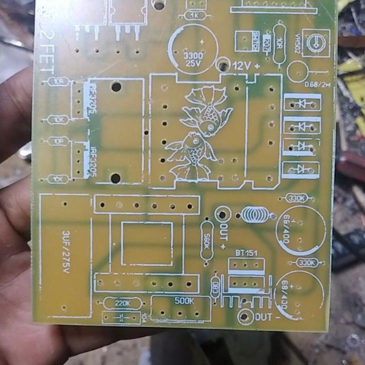 Dijamin Ori>/ PCB setrum PDC 2fet fiber fr4