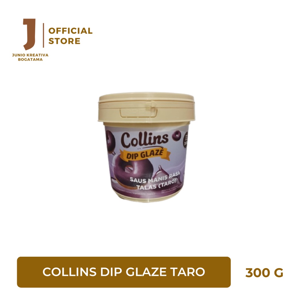 

Collins Dip Glaze Taro 300 Gram