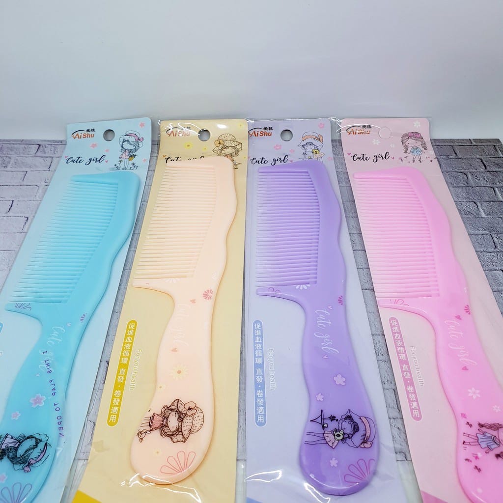 SISIR GAGANG MOTIF PANJANG 22CM - WARNA RANDOM