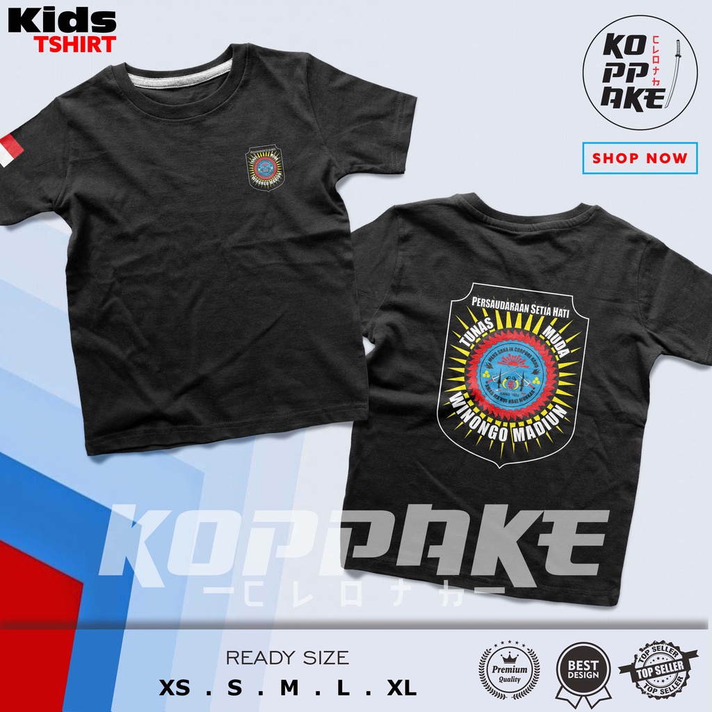 Kaos Anak Silat Setia Hati Tunas Muda Winongo Baju Distro