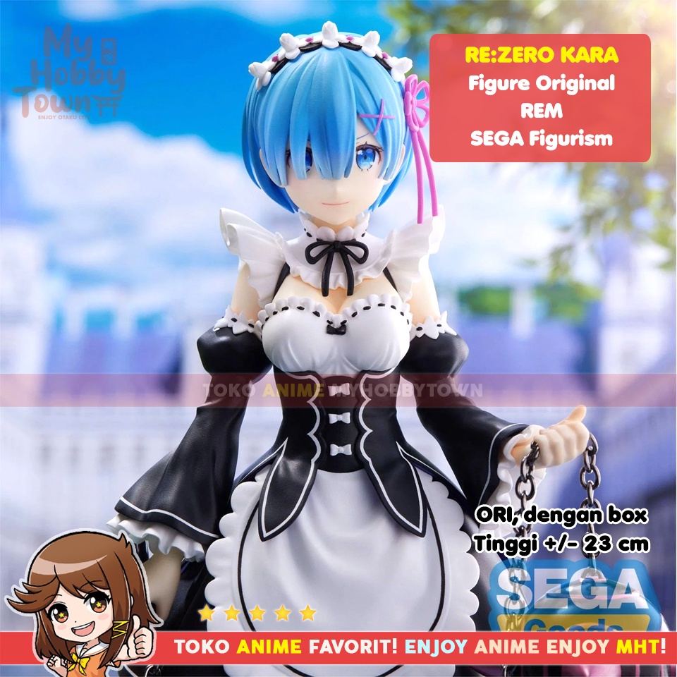 Original Figure Anime Re:Zero Kara Hajimaru Isekai SEGA Figurizm Rem