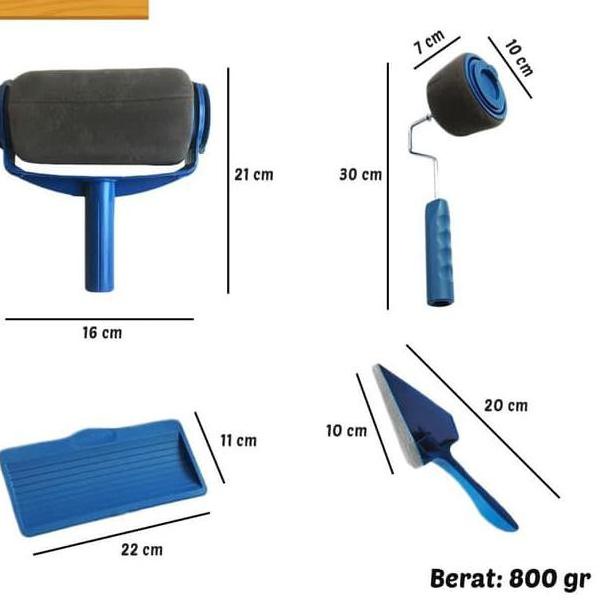 ✫ PERALATAN CAT Paint Roller Roller kuas Cat ➧