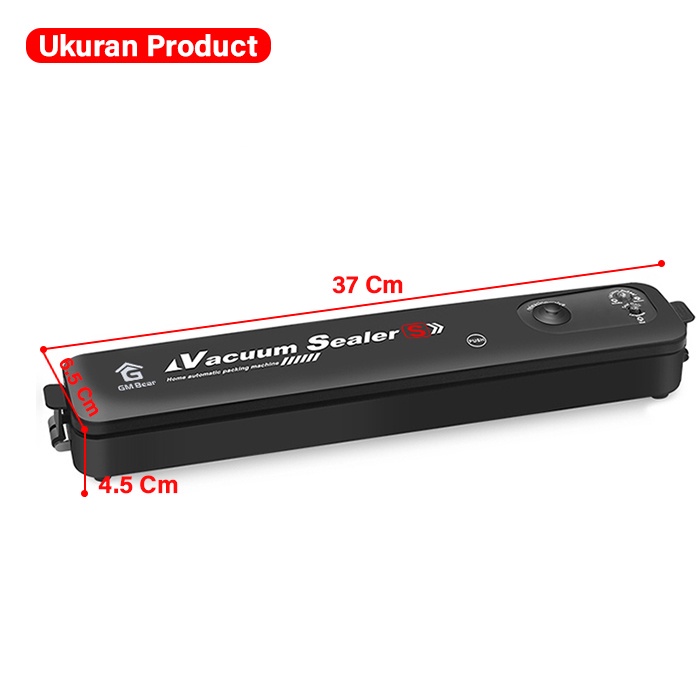 GM Bear 1404 Mesin Vacuum Vacum Vakum Sealer Makanan Portable - Electric Food Packing Machine