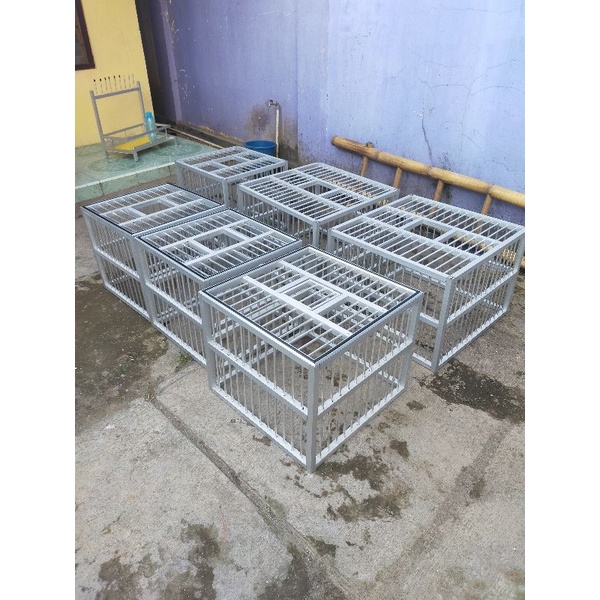 Kandang Jemur Merpati Aluminium