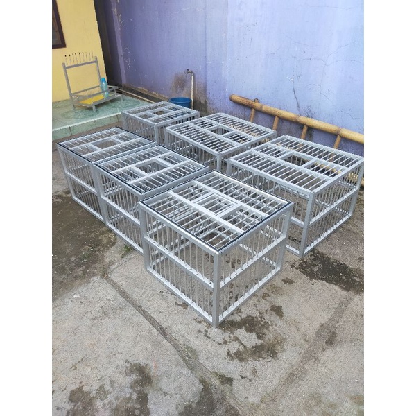 Kandang Jemur Merpati Aluminium