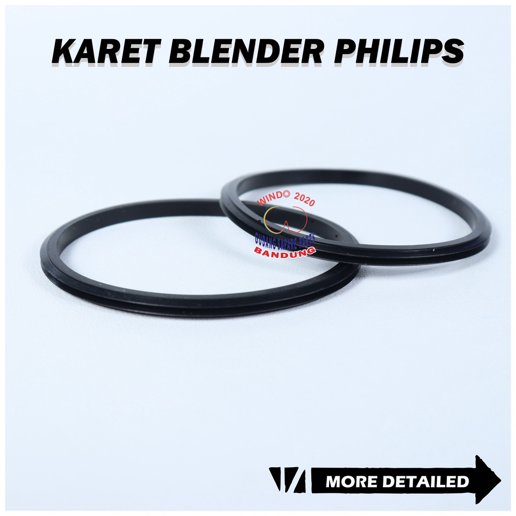 KARET BLENDER PHILIPS | KARET / PACKING / SEAL / SIL MOUNTING CHOPPER - BLENDER PHILIP HR 2061 / 2115 / 2071 ETC