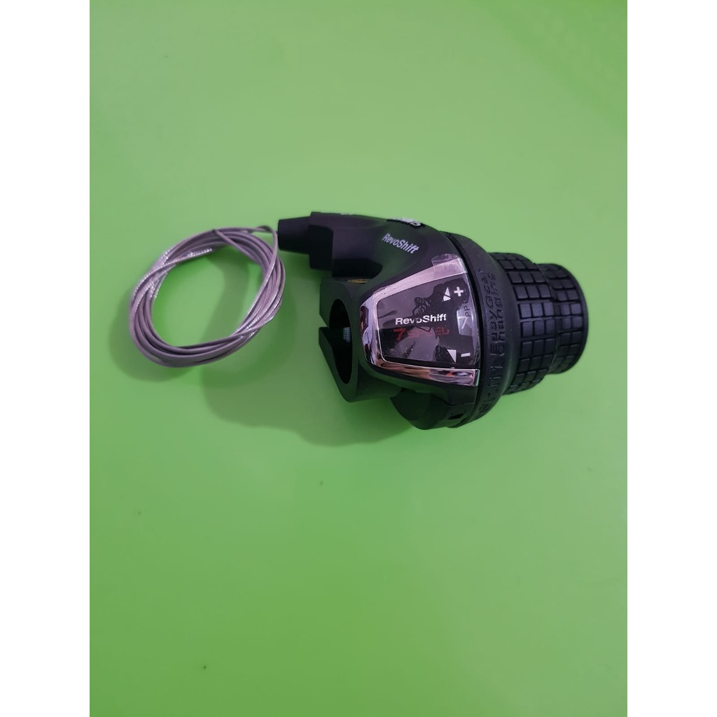 SHIFTER KANAN SHIMANO RS35 REVO SHIFT 7 SPEED SIS INDEX MODEL PUTAR GAS OPERAN SEPEDA