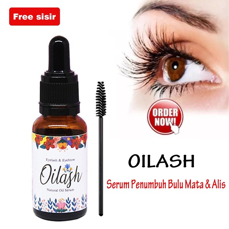 Serum bulu mata serum penumbuh bulu mata dan penebal alis serum eyebrow dan eyelash oilash Yurizumi