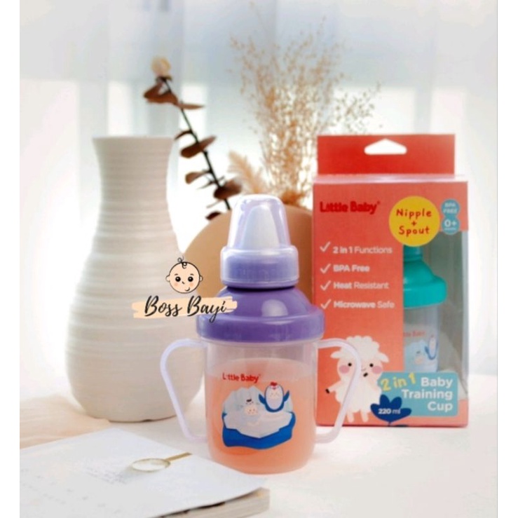 LITTLE BABY - Training Spout Cup / Cangkir Bayi 220ml