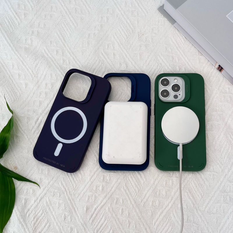 Silicone Gear4 Gear 4 MAGSAFE Iphone 11 12 13 14 Pro max Case Cover Casing Magnetic