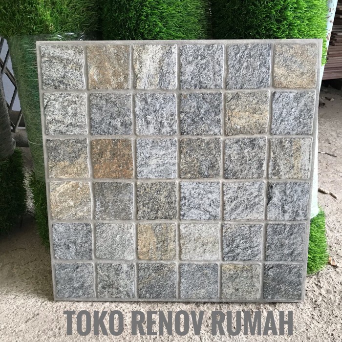 Terlaris Keramik Lantai Teras 40X40 (Kasar)/Keramik Garasi/ Keramik Kamar Mandi