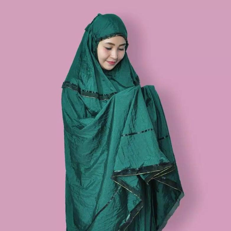 MUKENA PARASUT LOUFIE JUMBO || MUKENA TRAVELING LOUFIE